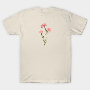 Carnation Botanical T-Shirt